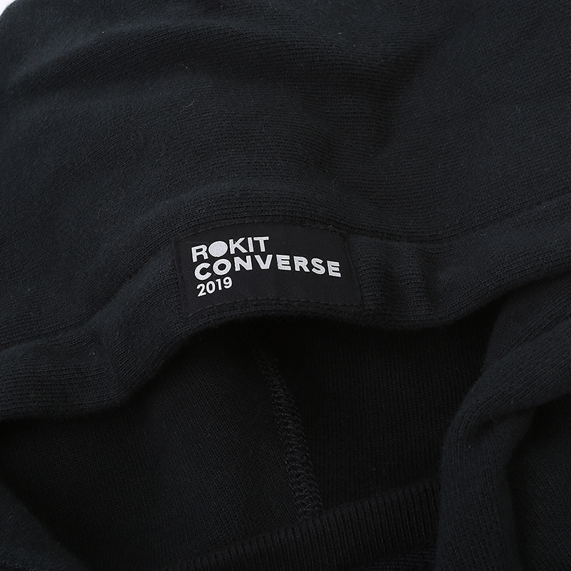 мужская черная толстовка Converse Rokit 10019279001 - цена, описание, фото 3